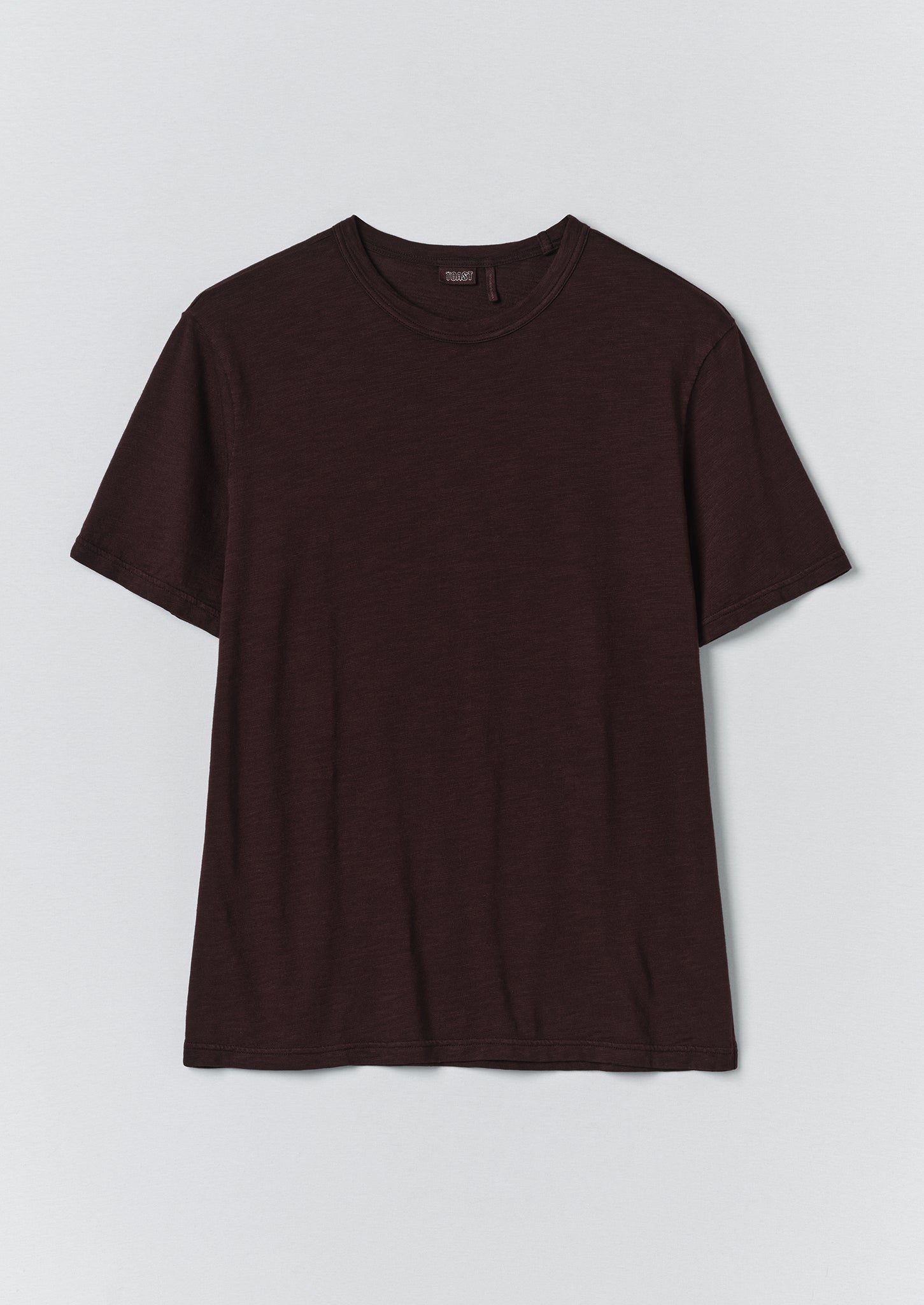 Theo Cotton Short Sleeve Tee | Beetroot