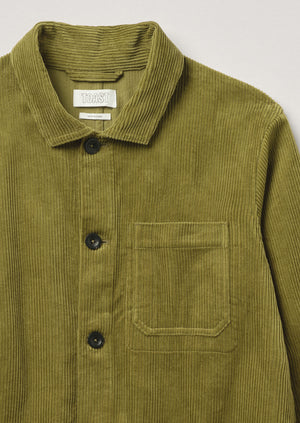 Arlo Organic Cord Jacket | Woodland Green