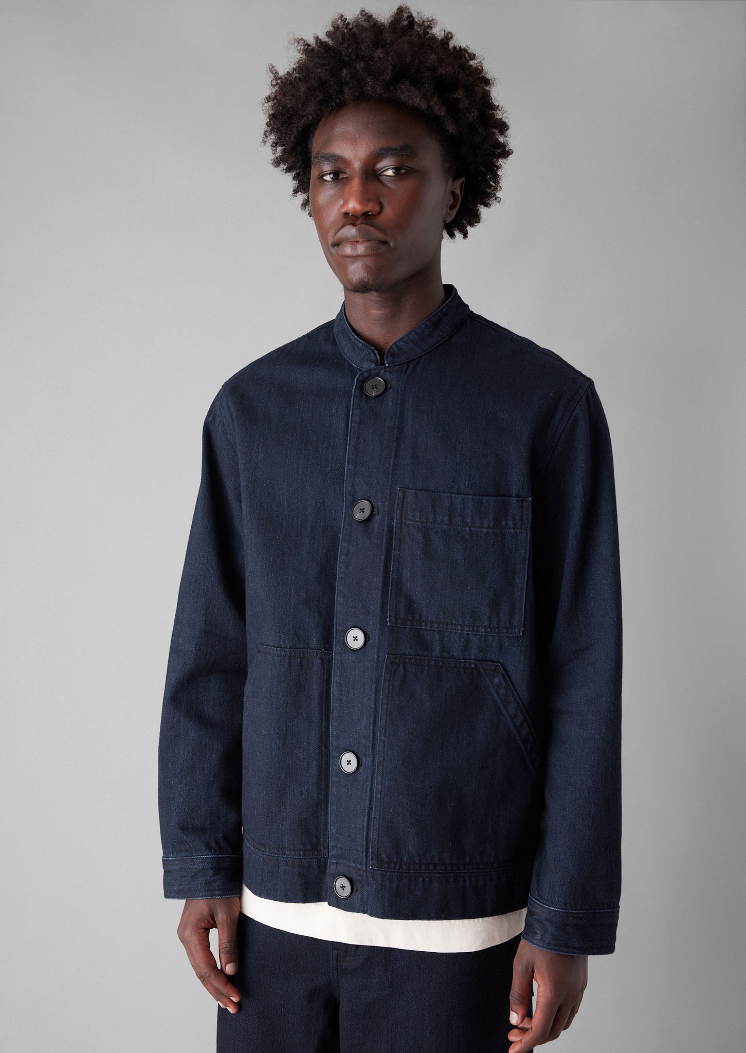 SYUHGFA Men's High Street Fashion Denim denim jacket