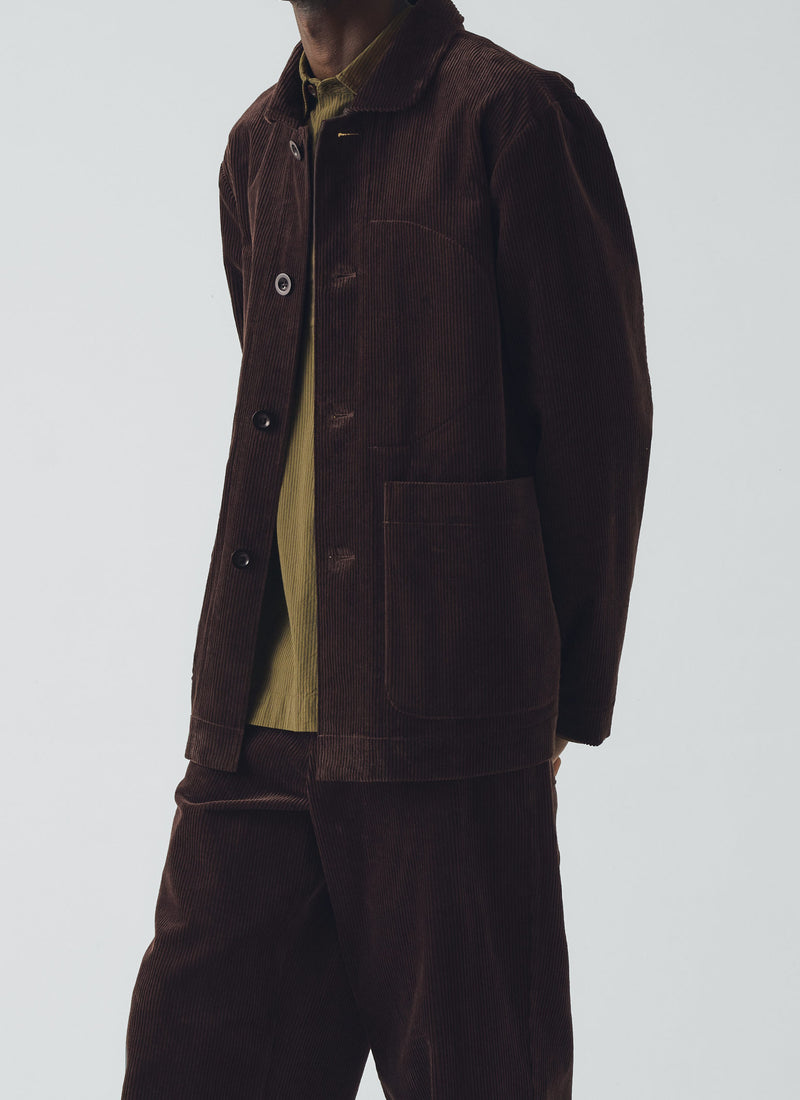 Organic Cord Chore Jacket | Java