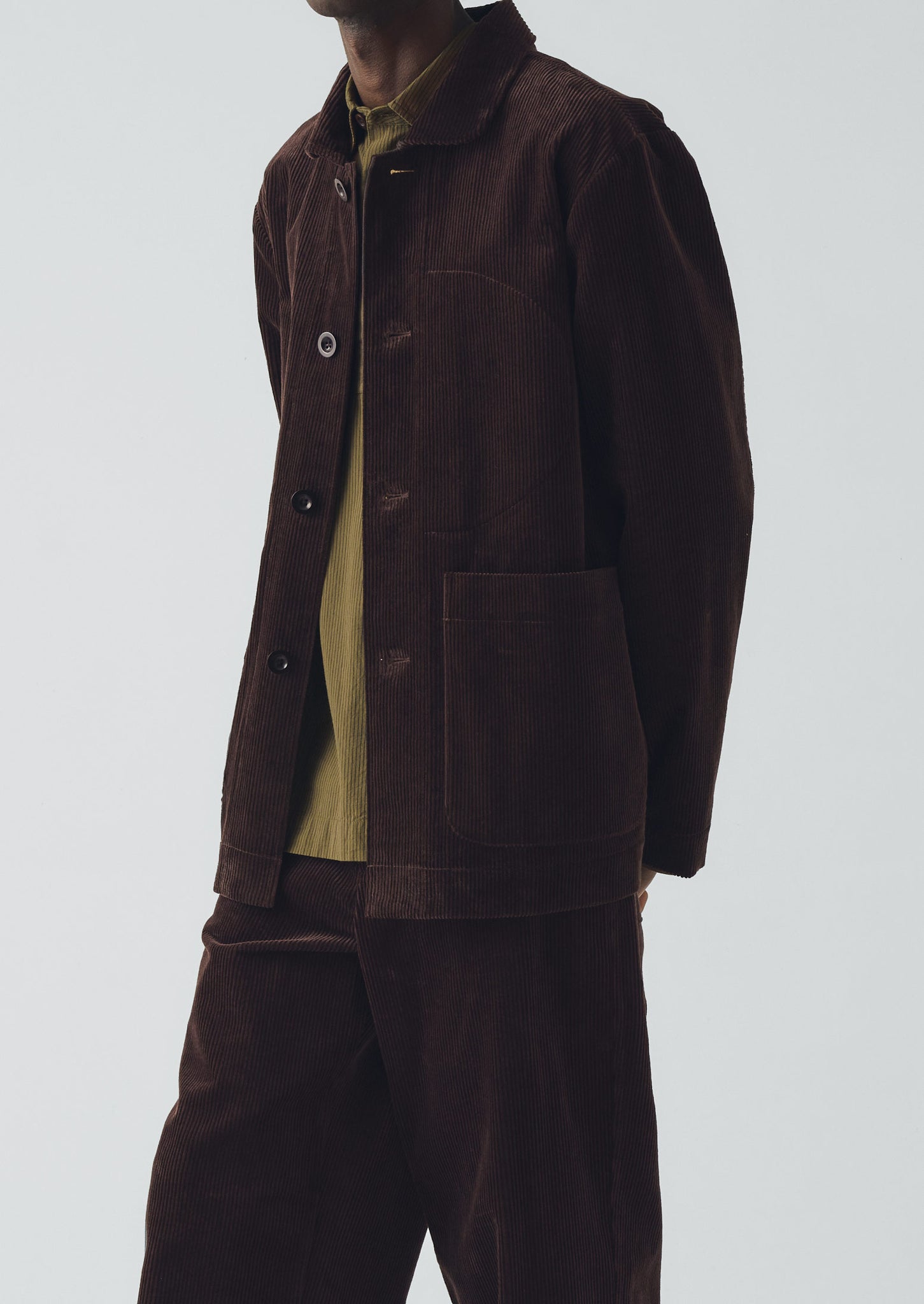 Organic Cord Chore Jacket | Java