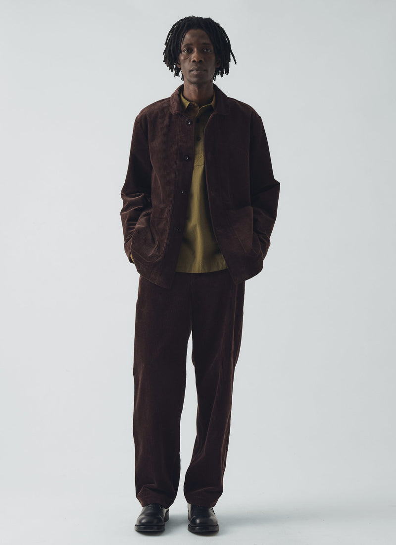 Organic Cord Chore Jacket | Java