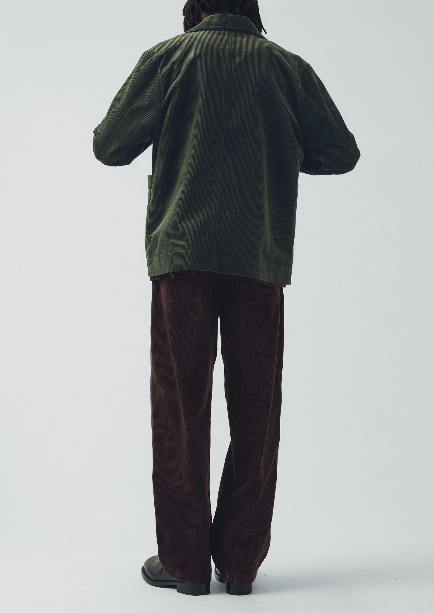 Organic Cord Chore Jacket | Pine