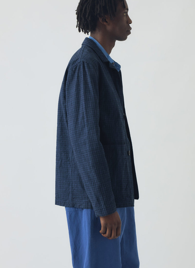 Unstructured Overdyed Chore Jacket | Delft