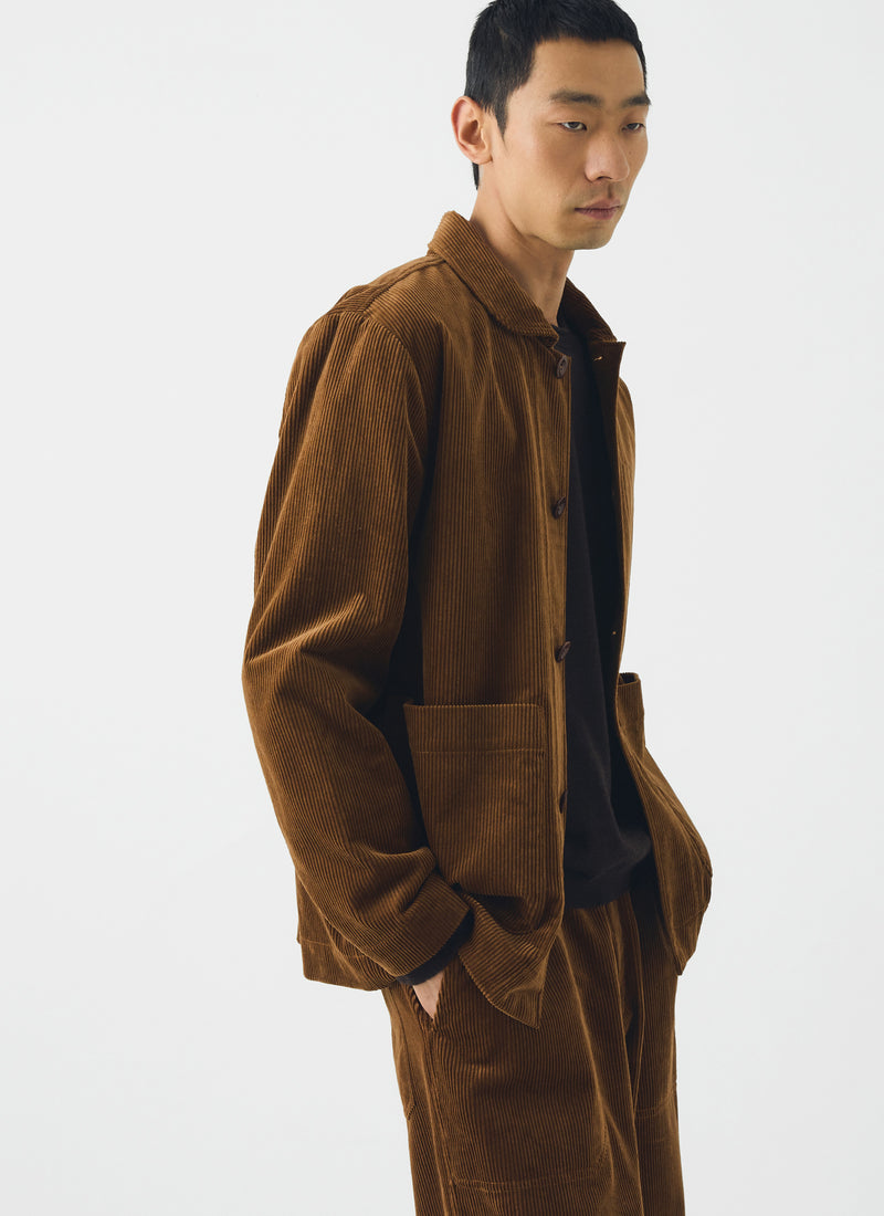 Cord Chore Jacket | Golden Amber
