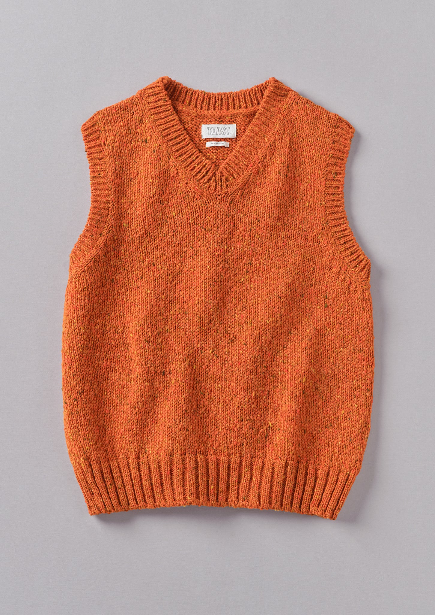 Donegal Wool Knitted Tank | Wild Carrot