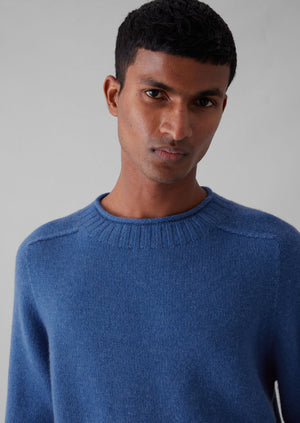 Slate blue sweater outlet