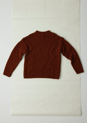 Finn Donegal Wool Sweater | Khaki