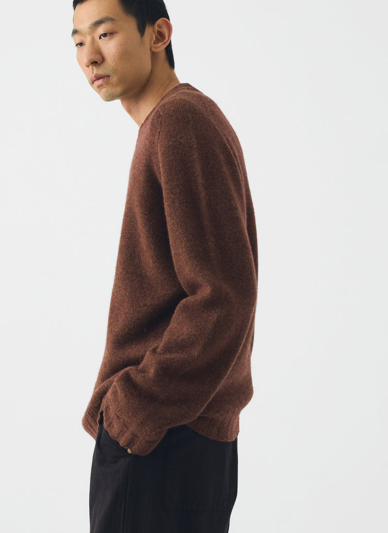 Wool Cashmere Sweater | Pecan