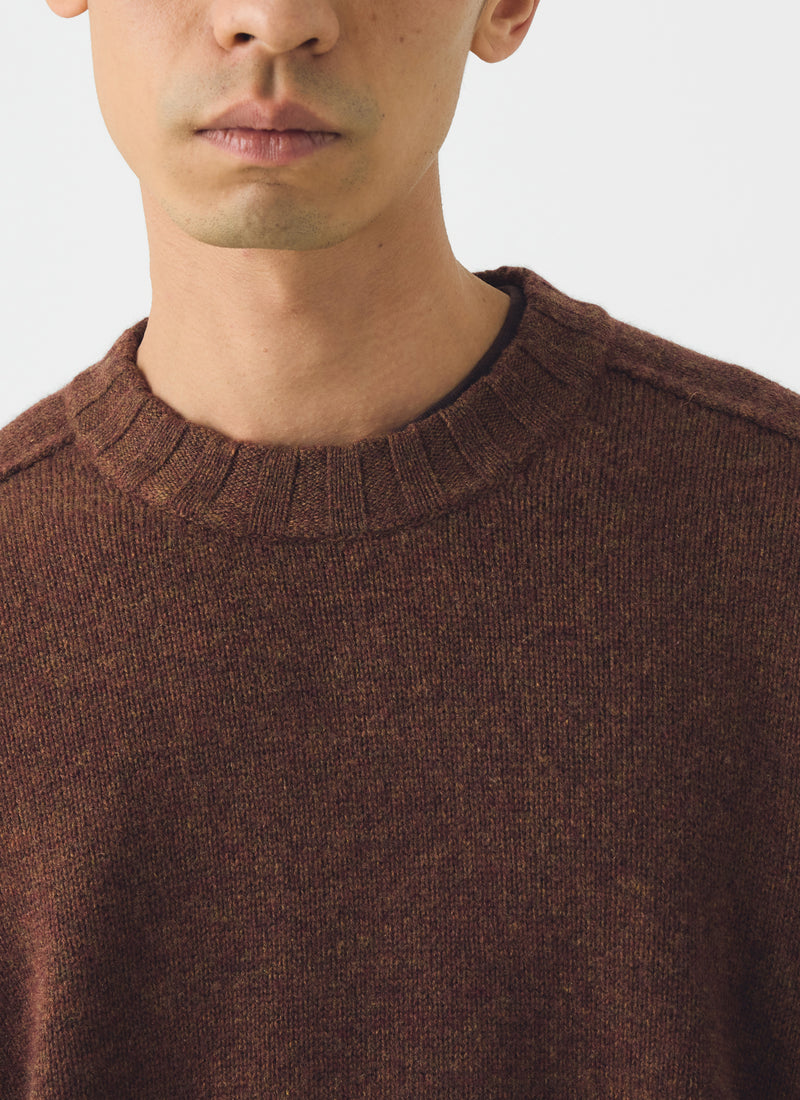 Wool Cashmere Sweater | Pecan