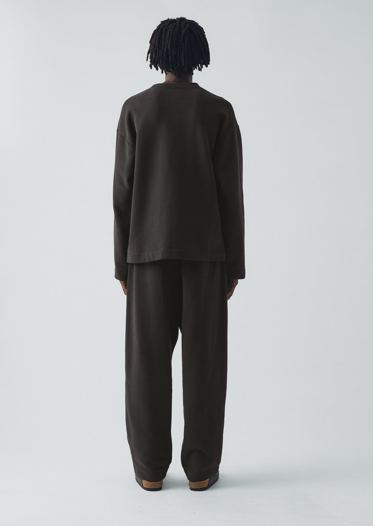 Loopback Jersey Sweatshirt | Black Pepper | TOAST