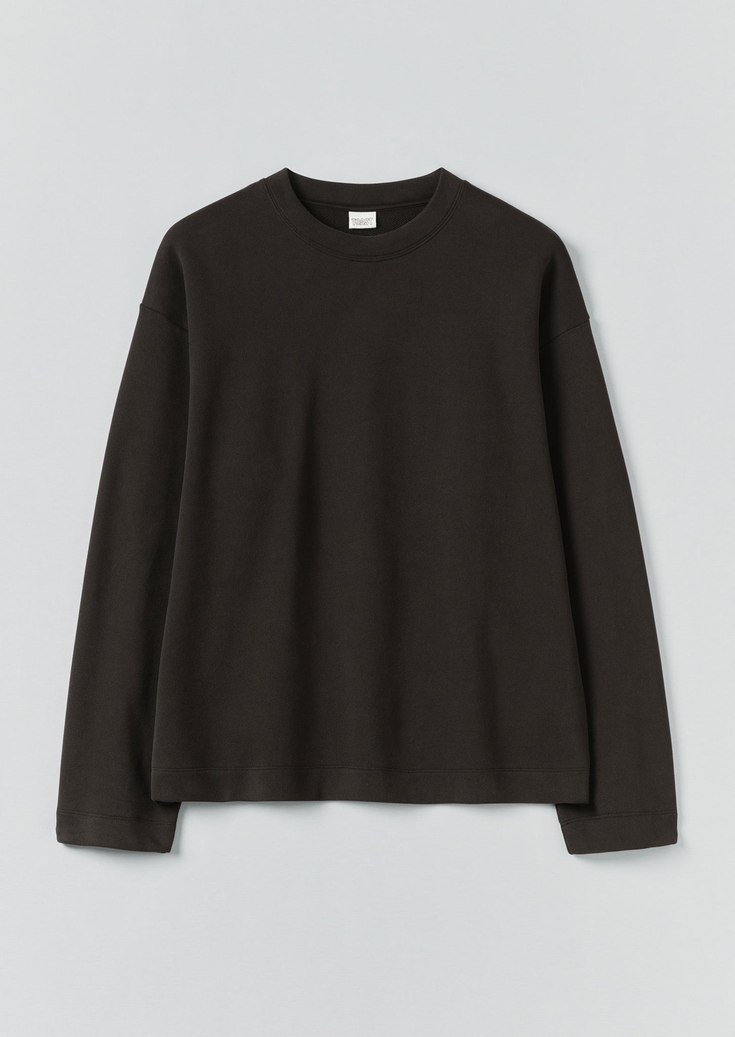 Loopback Jersey Sweatshirt | Black Pepper