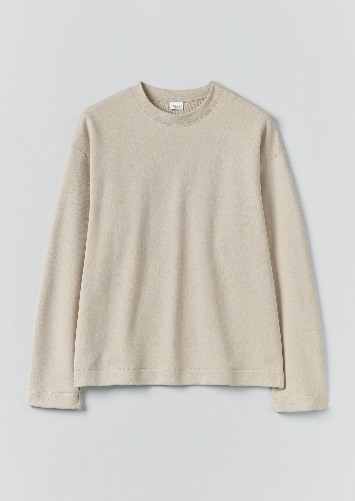 Loopback Jersey Sweatshirt | Oat Grey