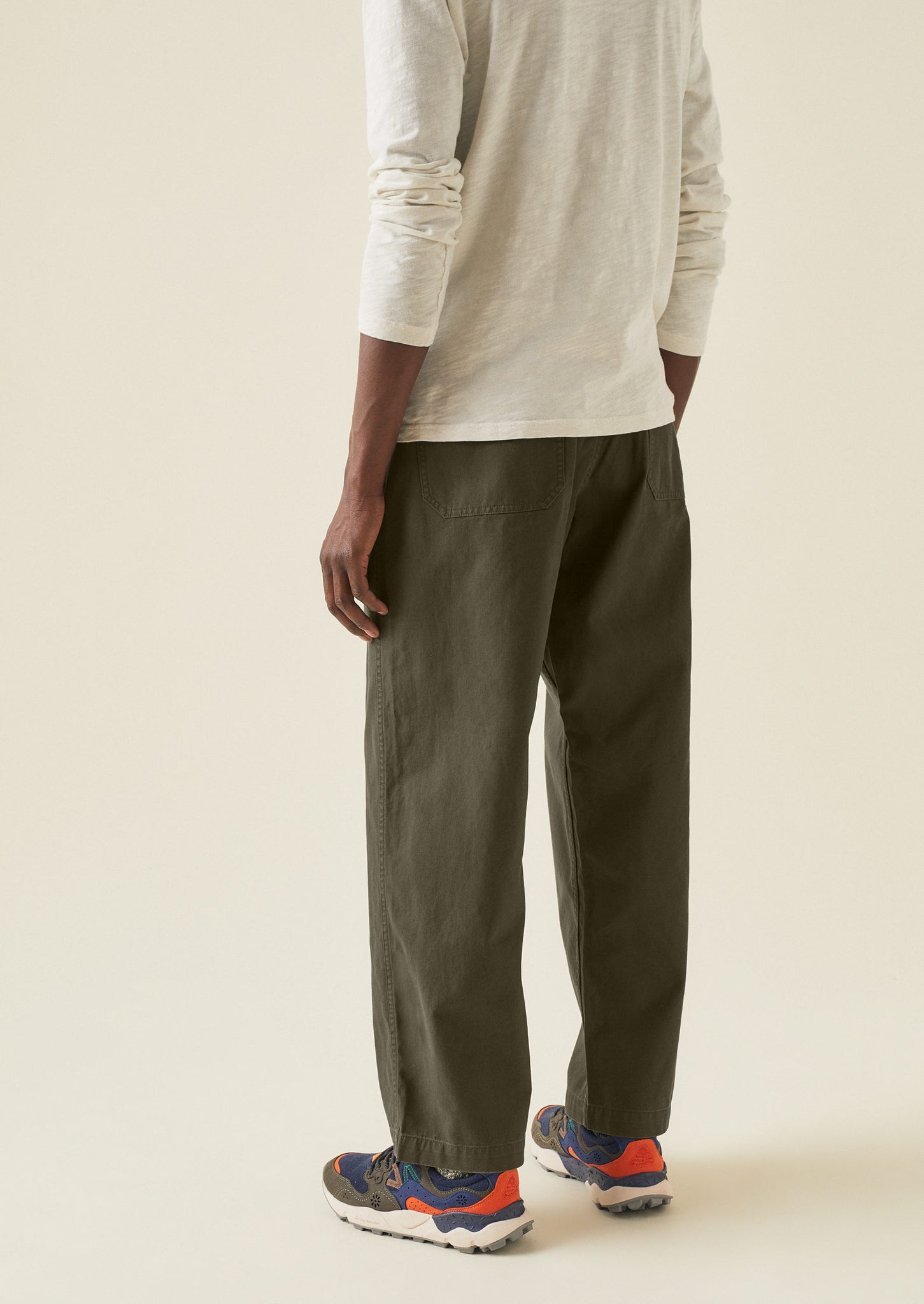 Rory Carpenter Canvas Trousers | Dark Olive