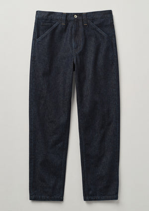 Norv Organic Cotton Tapered Jeans | Dark Indigo