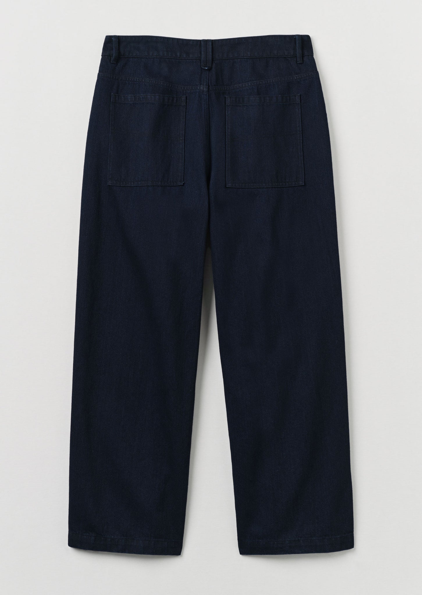 Japanese Denim Wide Leg Trousers | Indigo