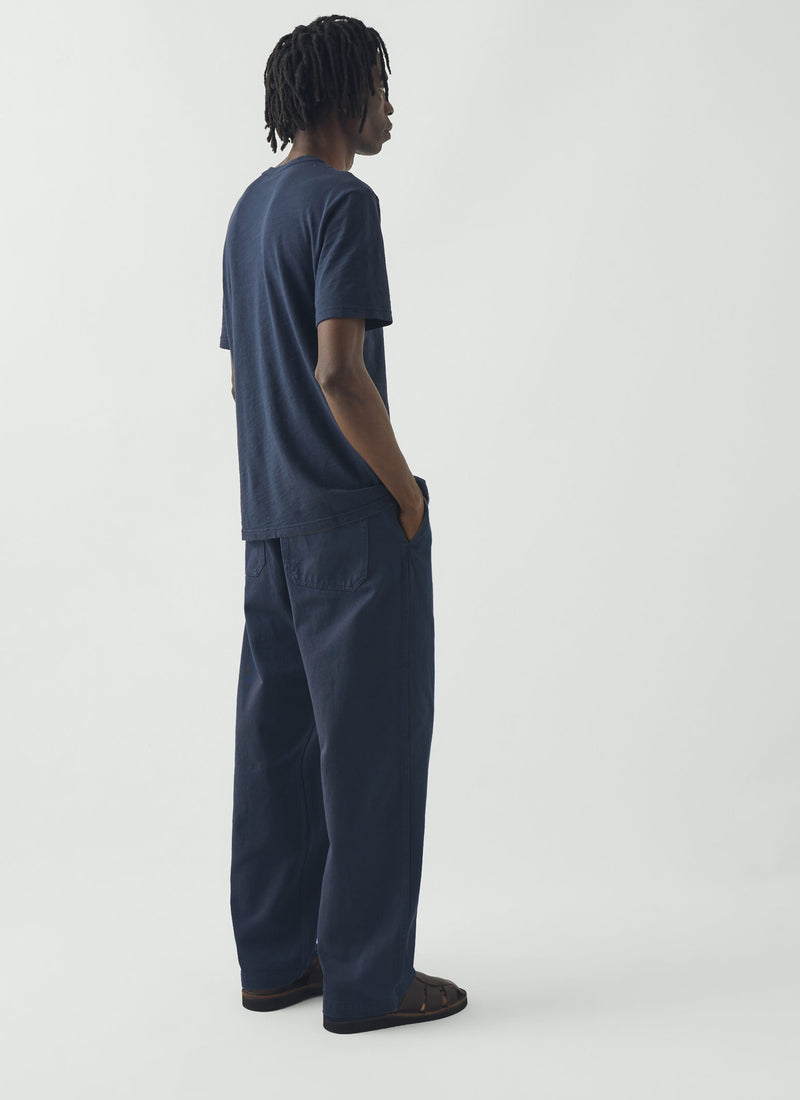Rory Straight Leg Trousers | Maize Blue