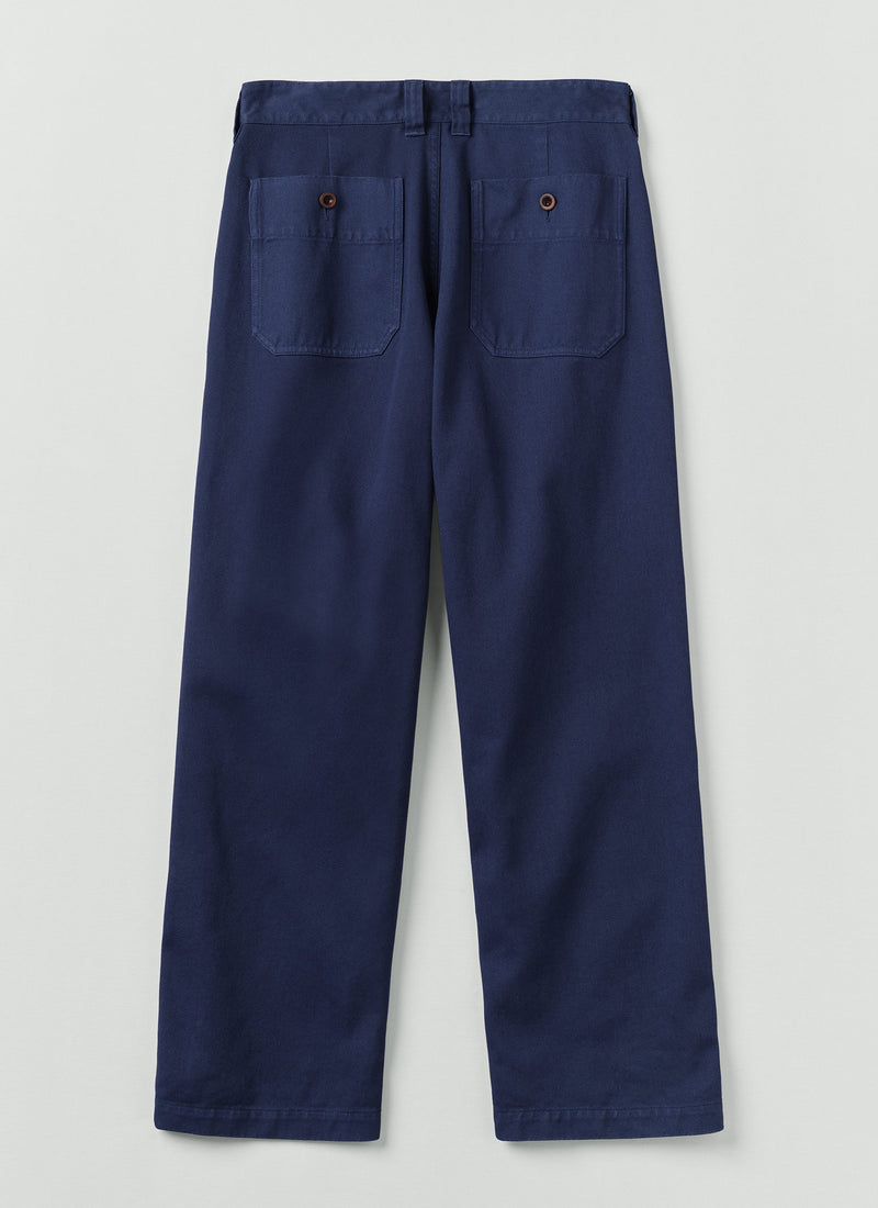 Rory Straight Leg Trousers | Maize Blue