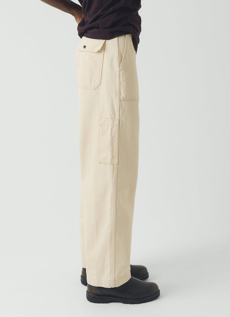 Rory Carpenter Ecru Denim Jeans | Ecru