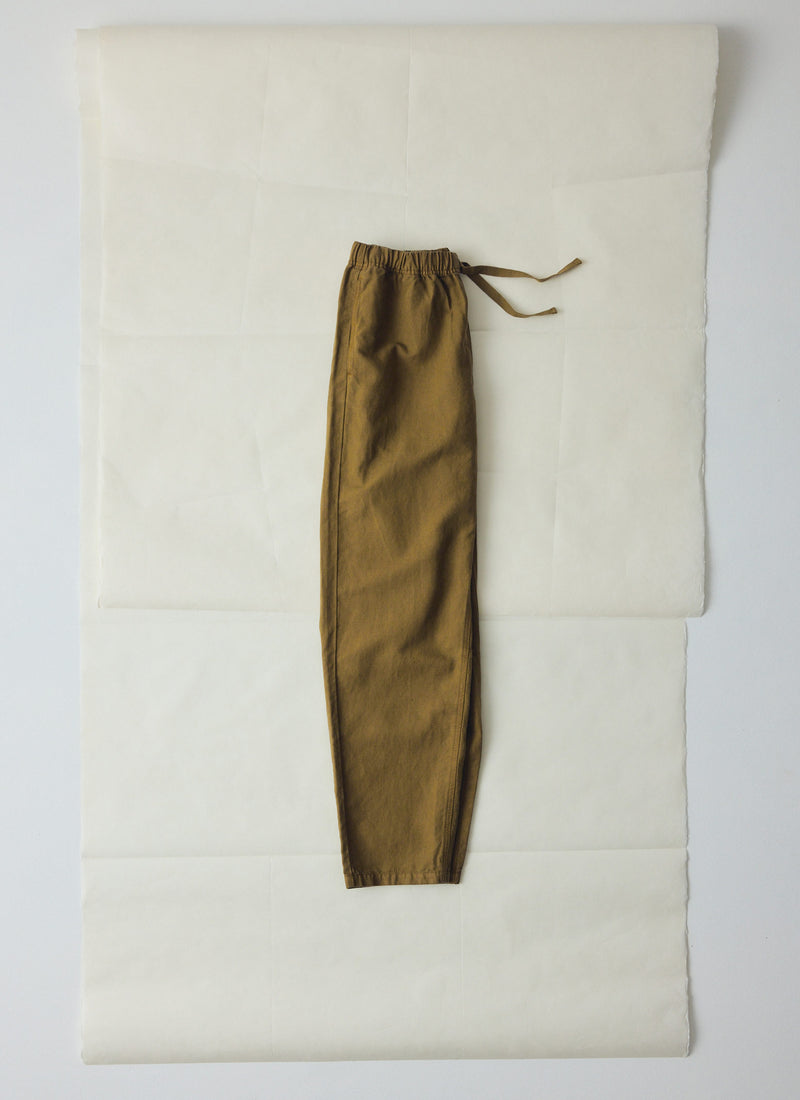 Alfie Garment Dyed Herringbone Trousers | Woodland Green