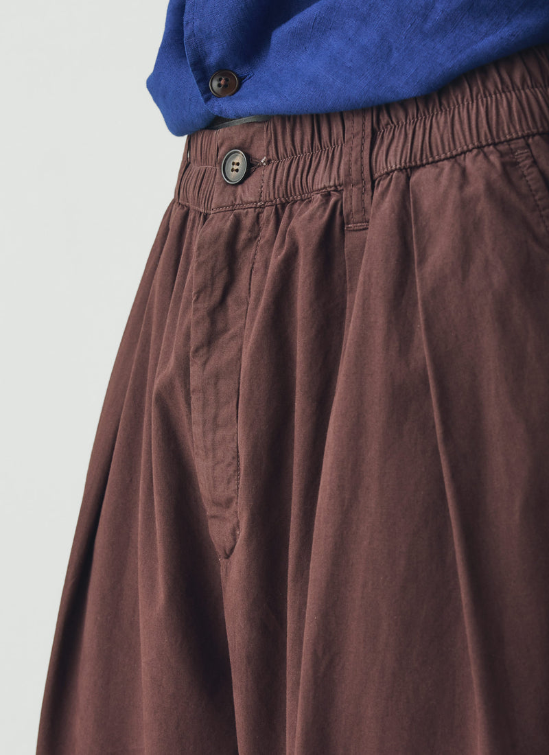 Casper Cotton Poplin Trousers | Fig