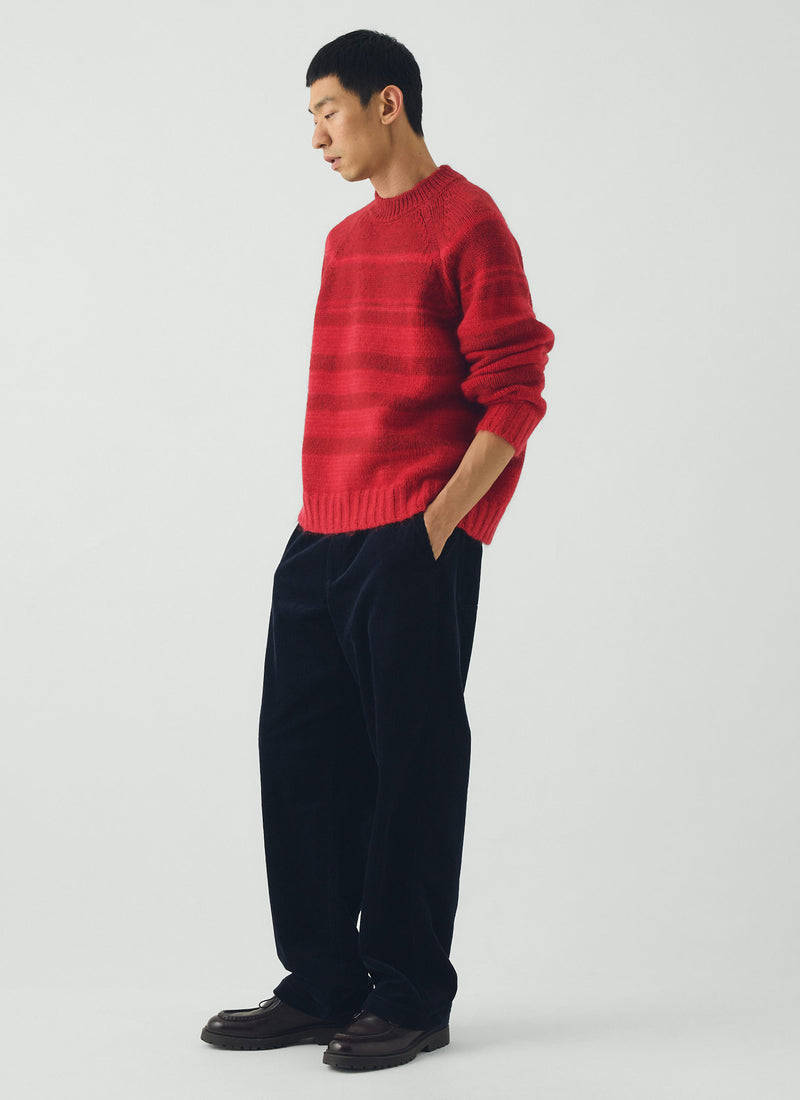 Rory Cotton Cord Trousers | Dark Navy