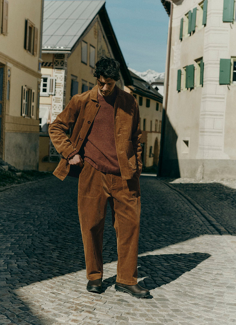 Gabriel Cord Trousers | Golden Amber