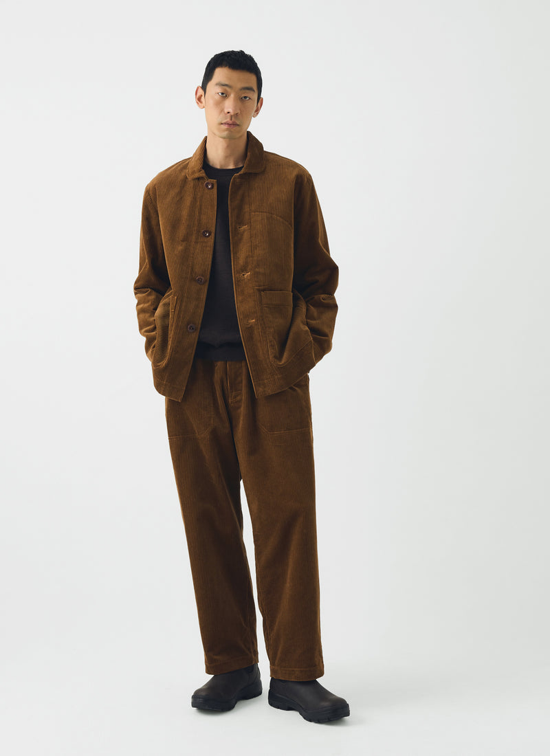 Gabriel Cord Trousers | Golden Amber