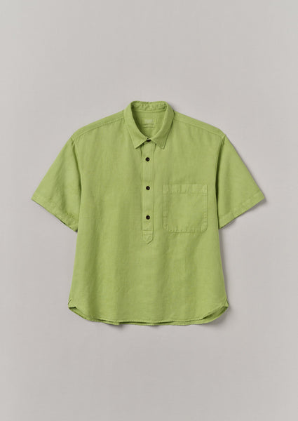 Pullover Short Sleeve Shirt Matcha