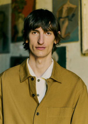 Garment Dyed Oxford Shirt | Old Gold