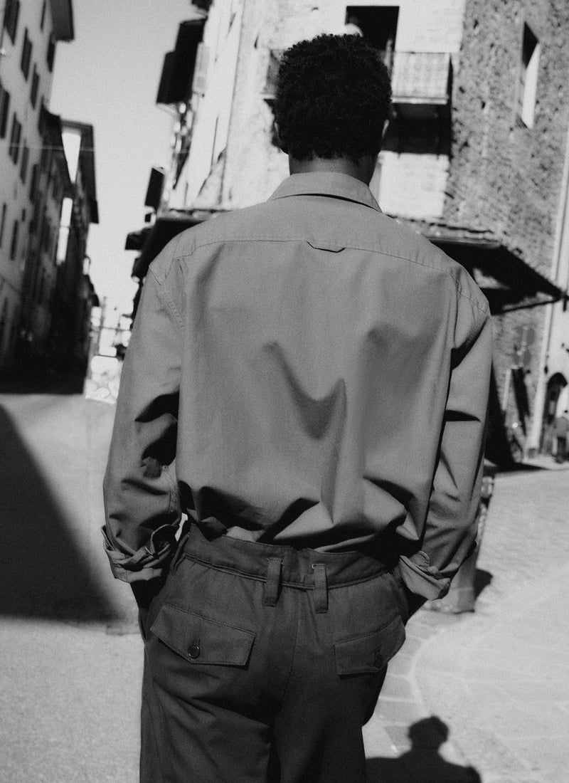 Garment Dyed Oxford Shirt | Cinnamon