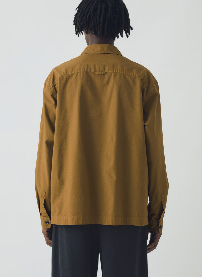 Garment Dyed Oxford Shirt | Old Gold