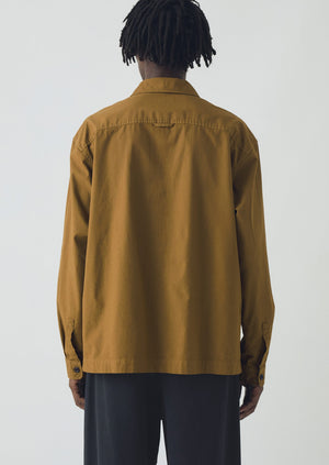 Garment Dyed Oxford Shirt | Old Gold