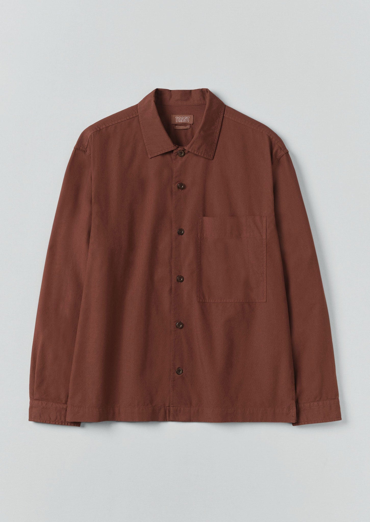 Garment Dyed Oxford Shirt | Cinnamon | TOAST