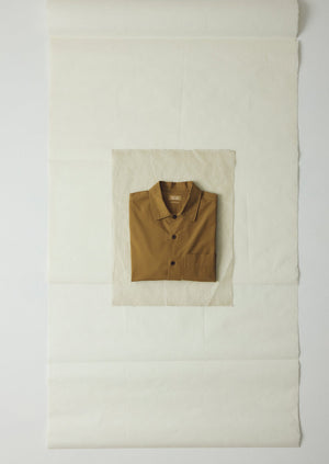 Garment Dyed Oxford Shirt | Old Gold