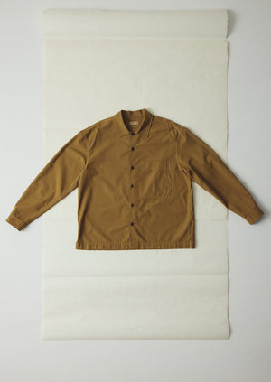Garment Dyed Oxford Shirt | Old Gold