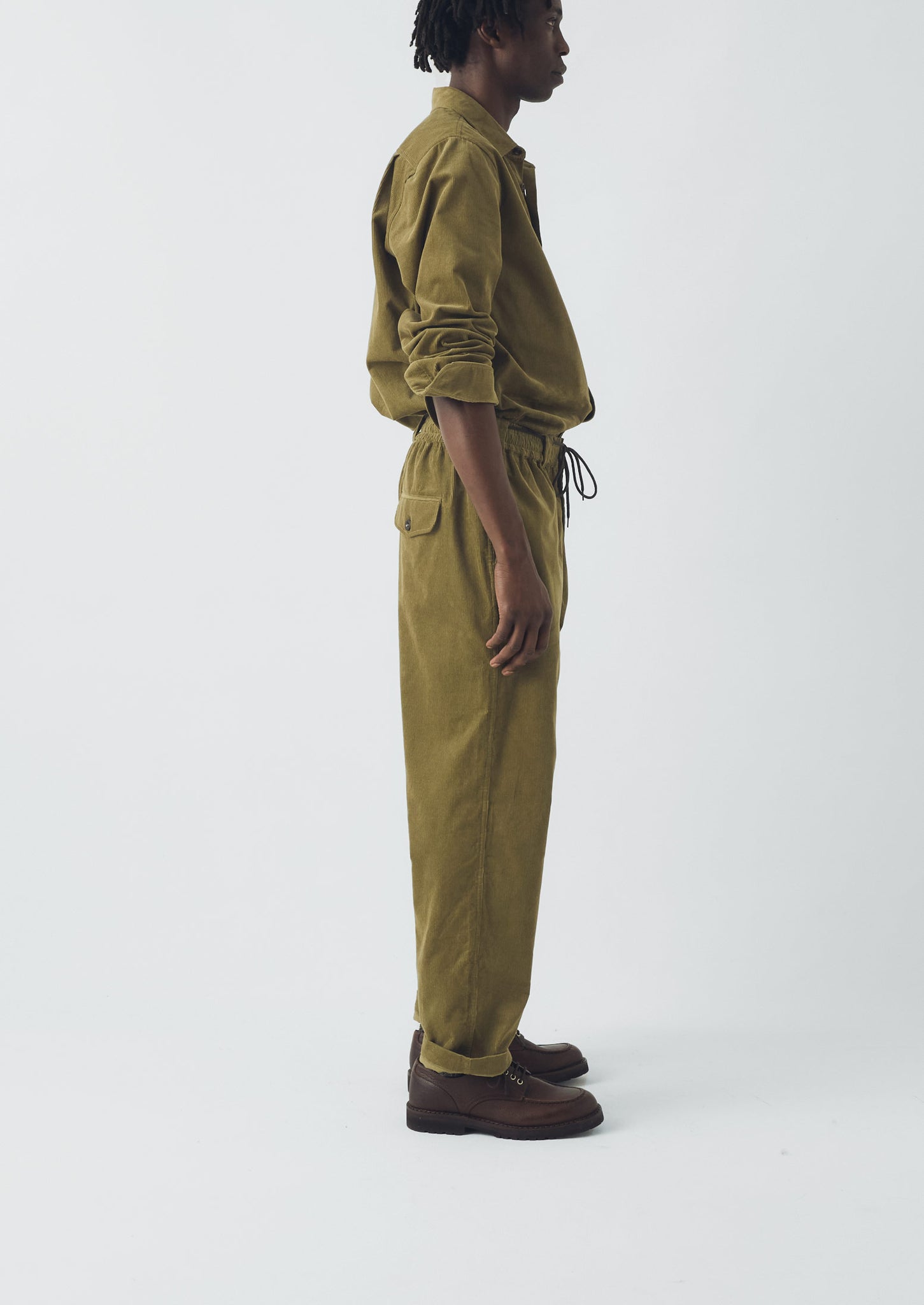Organic Cord Workwear Shirt | Linden