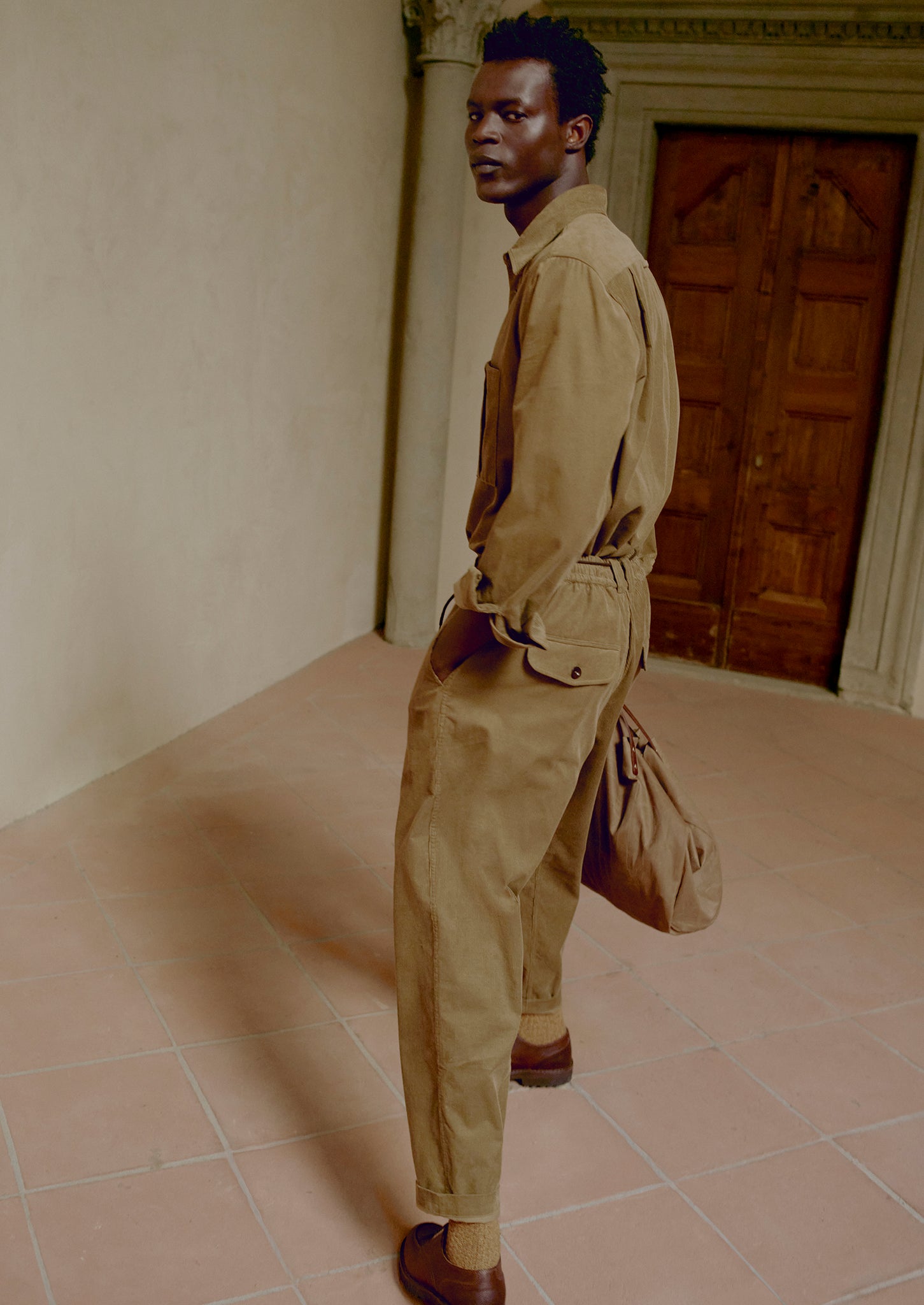 Organic Cord Workwear Shirt | Linden