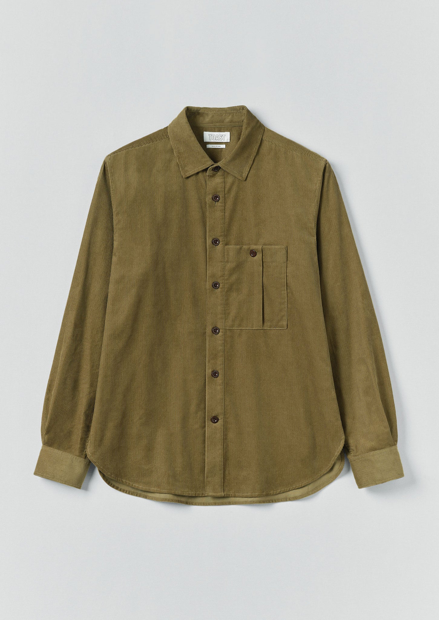 Organic Cord Workwear Shirt | Linden
