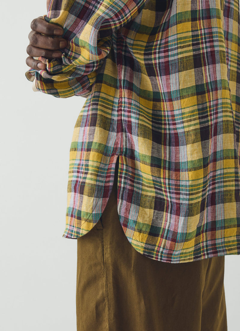 Gelato Check Linen Shirt | Multi