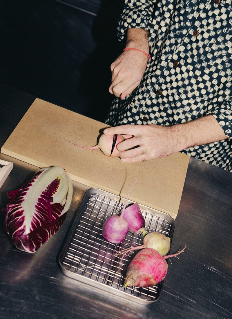 Batik Cook Check Shirt | Oil Green