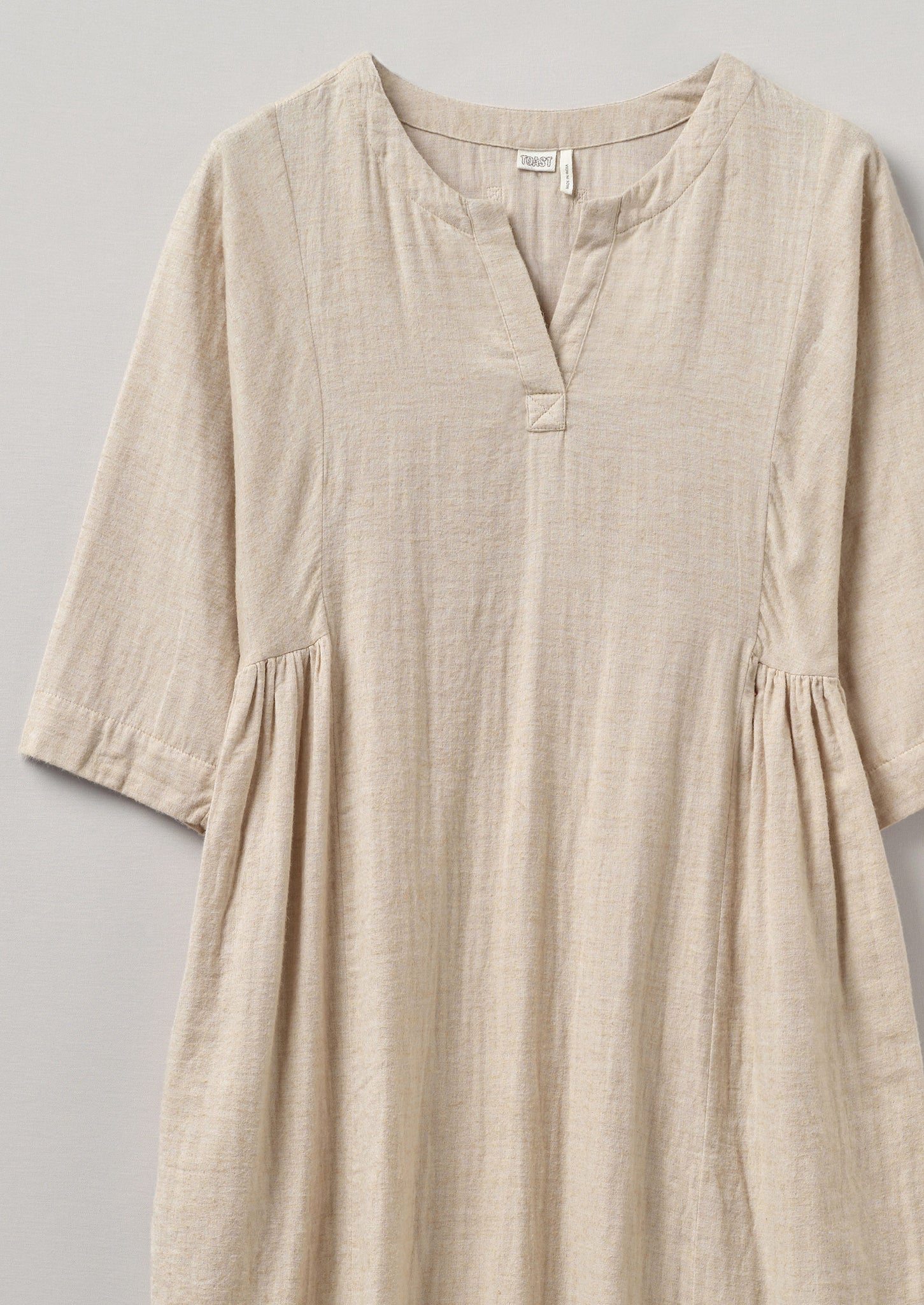 Soft Double Cotton Nightdress | Sand