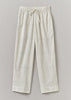 Stripe Block Print Pyjama Trousers | Chalk/Mid Blue