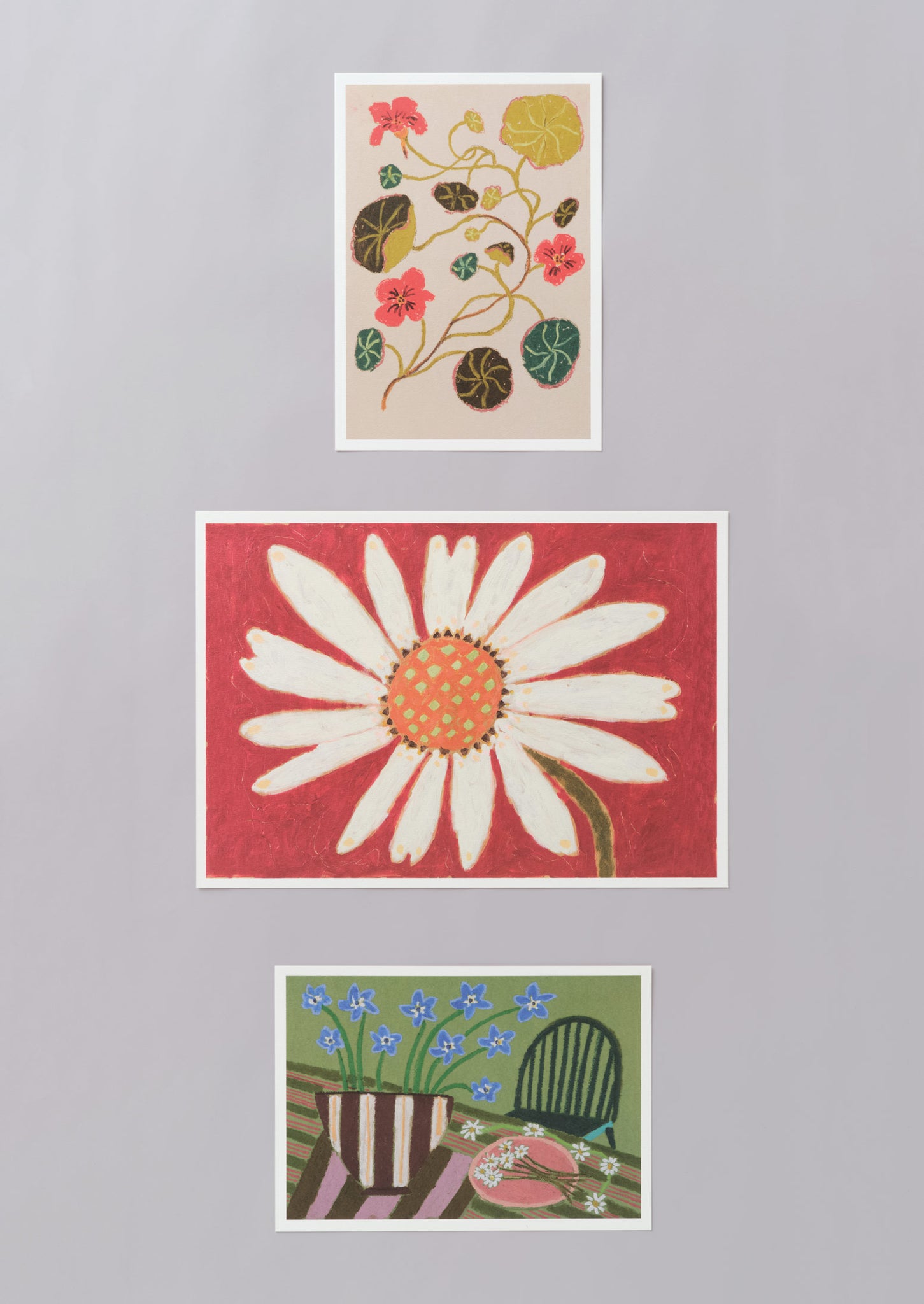 Rosie Harbottle Making Daisy Chains Print | Multi