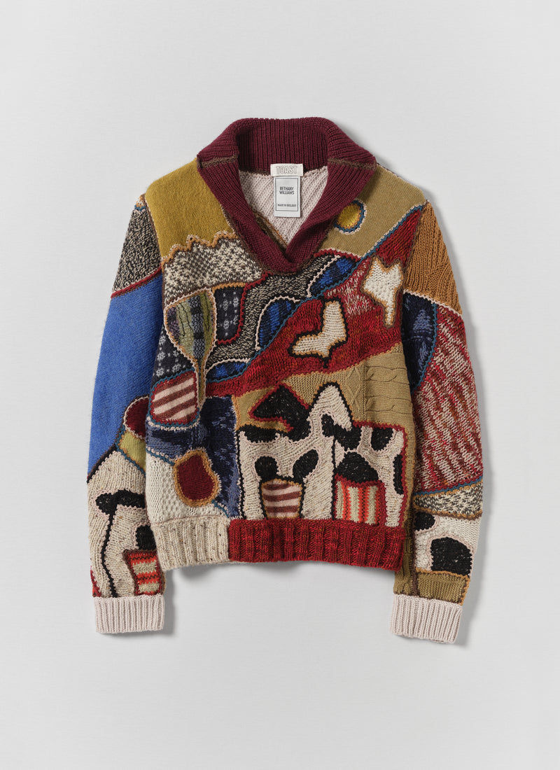 Renewed Mens Sweater By Bethany Williams | Multi