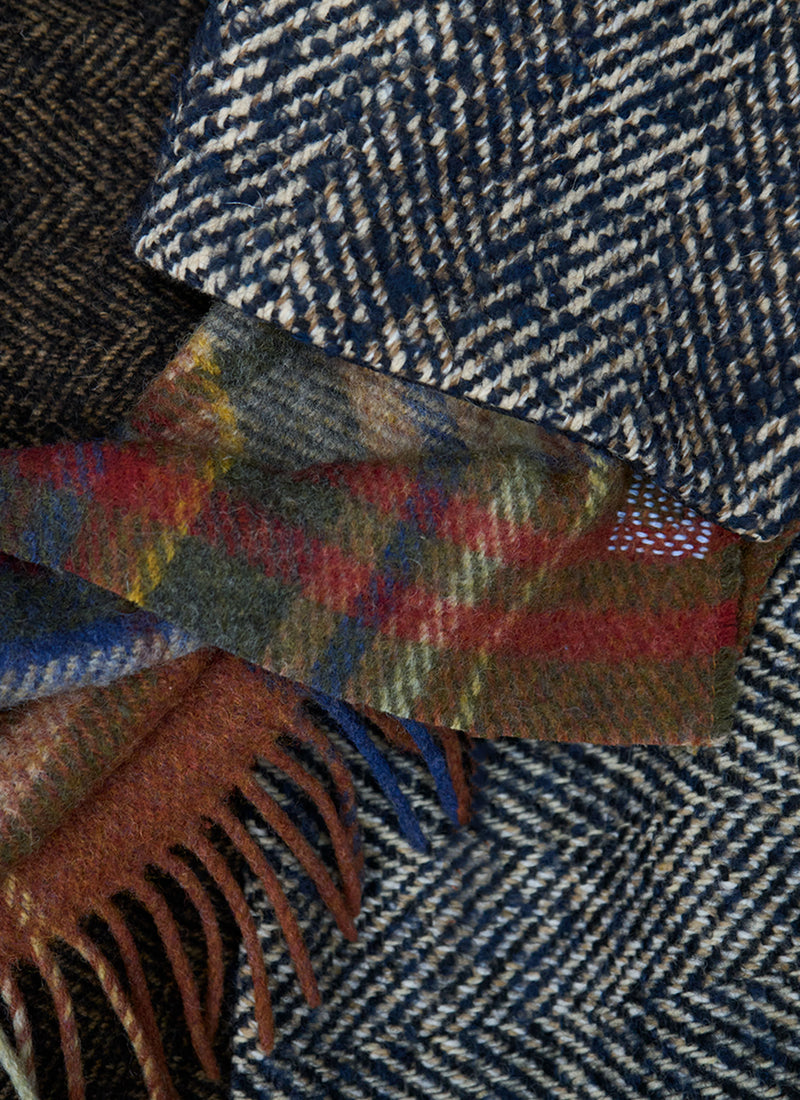 Renewed Draped Coat By Bethany Williams | Navy Multi