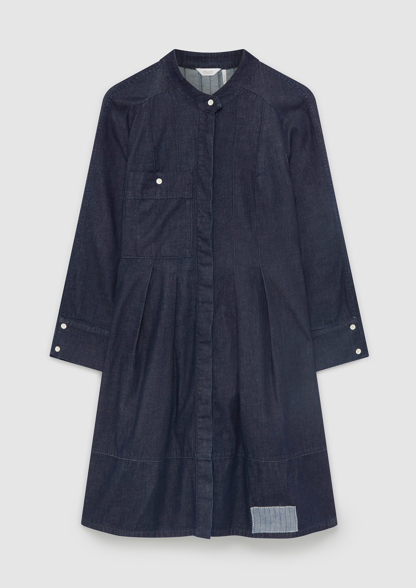 Renewed Indigo Denim Workwear Dress Size 14 Indigo TOAST
