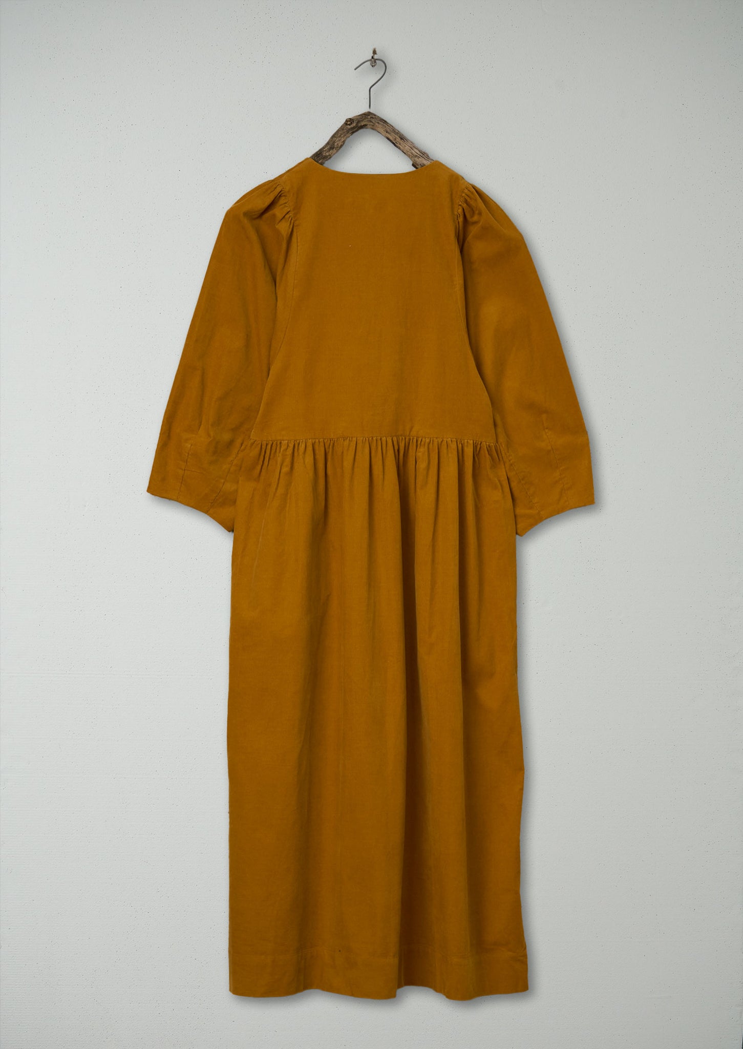 Renewed Maya Organic Cotton Needlecord Dress Size S (104) | Bonfire