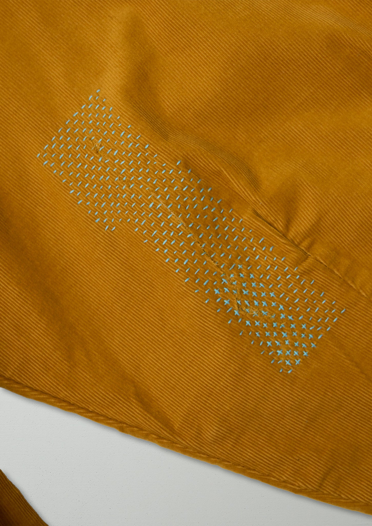 Renewed Maya Organic Cotton Needlecord Dress Size S (104) | Bonfire
