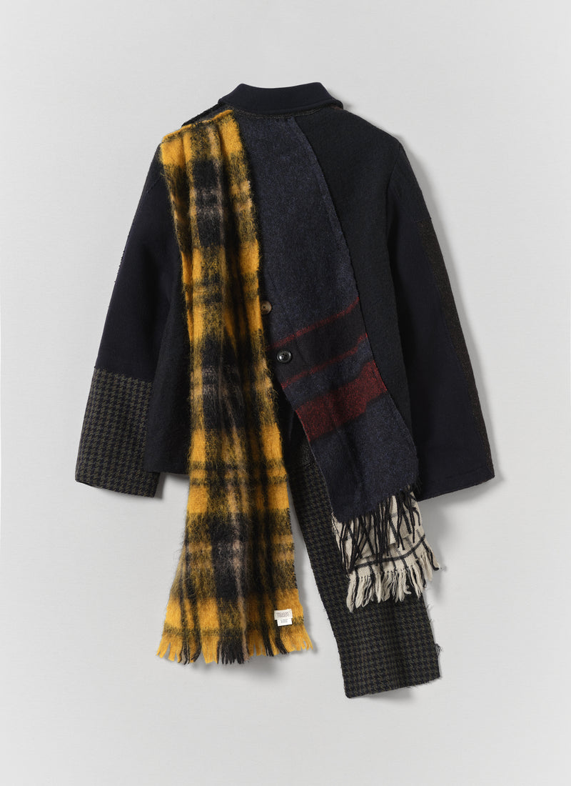 Renewed Cropped Jacket By Bethany Williams | Navy Multi